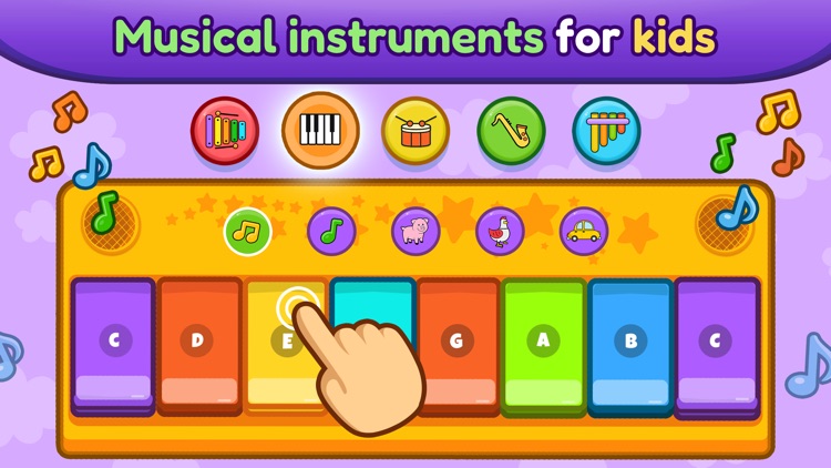 Baby Piano, Drums, Xylo & more