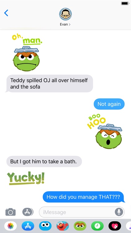 Oscar the Grouch Stickers
