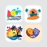 Get Graceful Summer Stickers Pack for iOS, iPhone, iPad Aso Report
