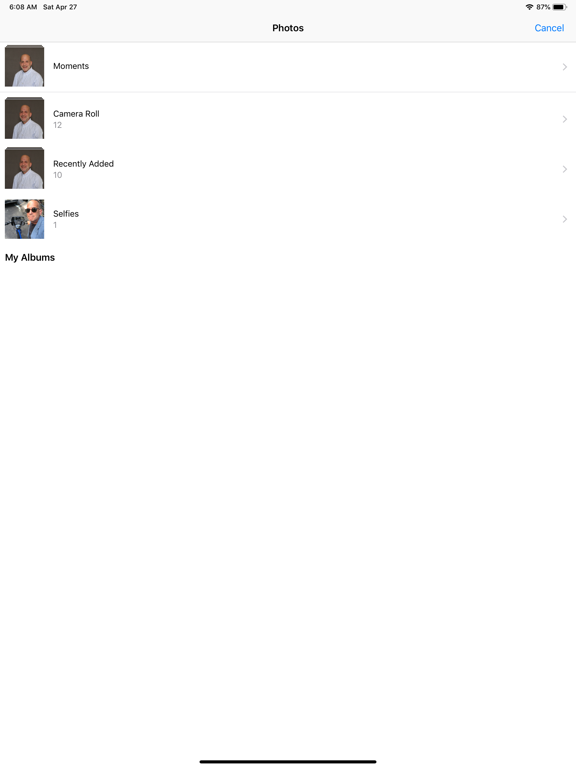 Photo Dance Party! iPad screenshot 7 - Photo & Video app