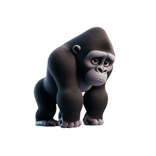 Sad Gorilla Stickers icon
