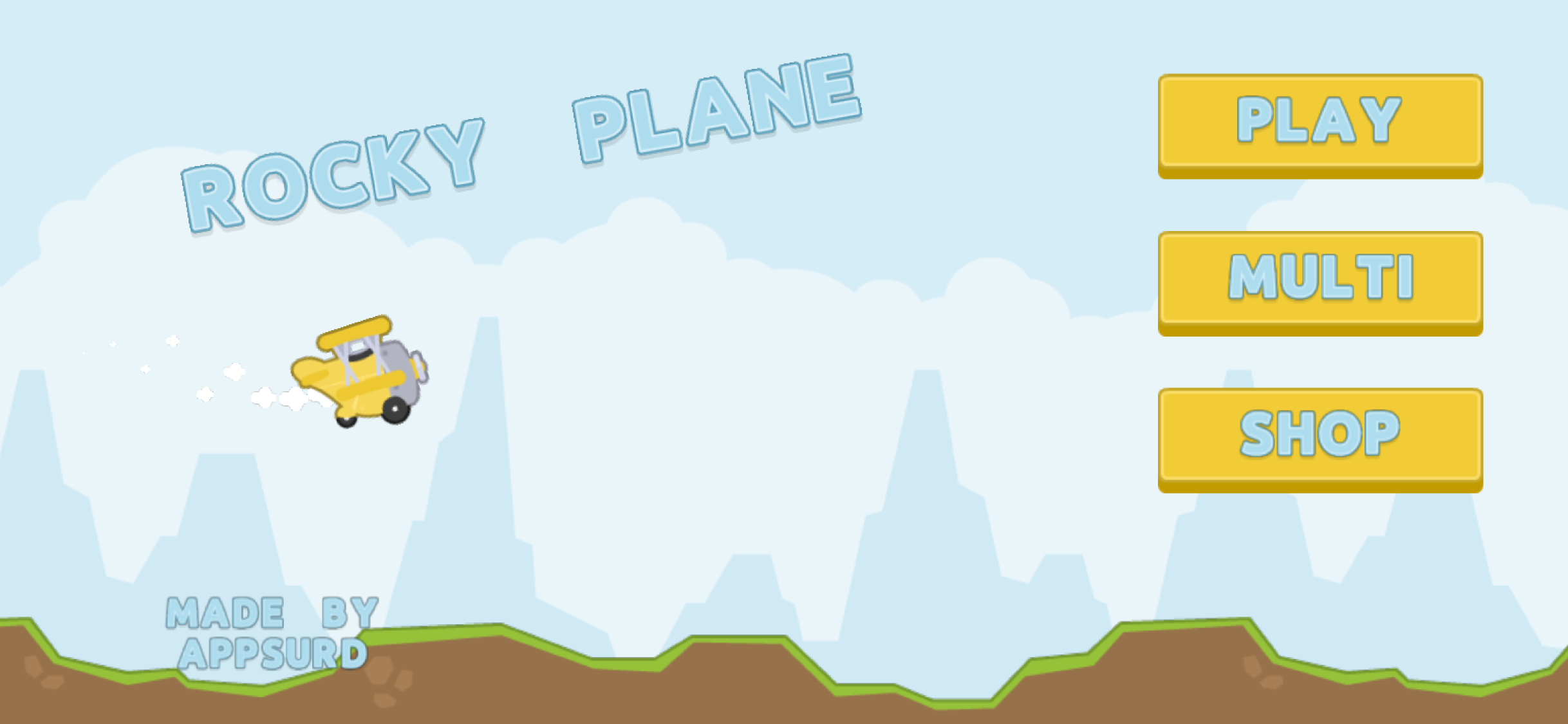 Rocky Plane screenshot 2