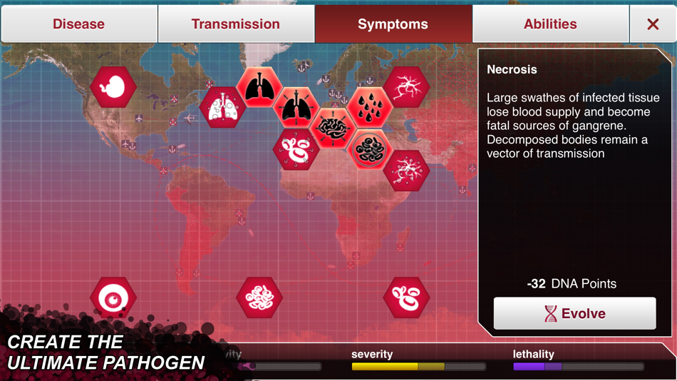 #3. Plague Inc. (iOS) Ved: Ndemic Creations