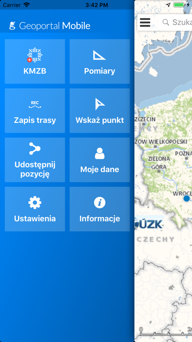 Geoportal Mobile Screenshot