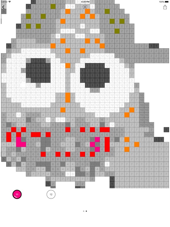 Color by Number •• iPad screenshot 9 - Entertainment app