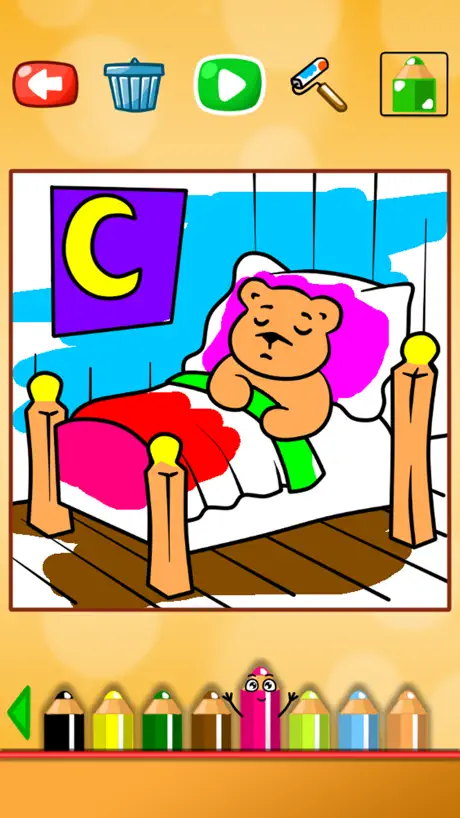 Live coloring book