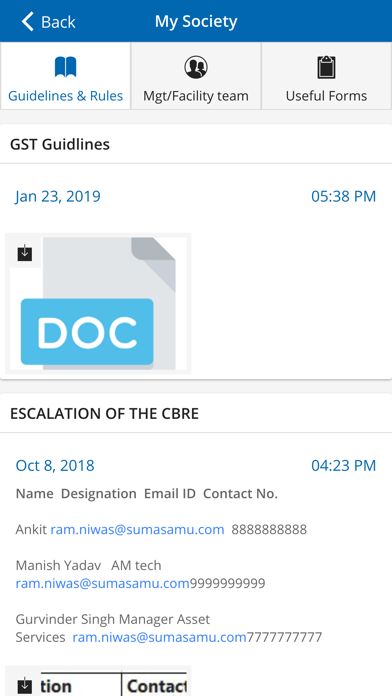 iSocietyManager screenshot