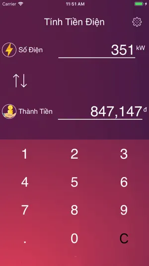 Tính Tiền Điện 2026 screenshot 1