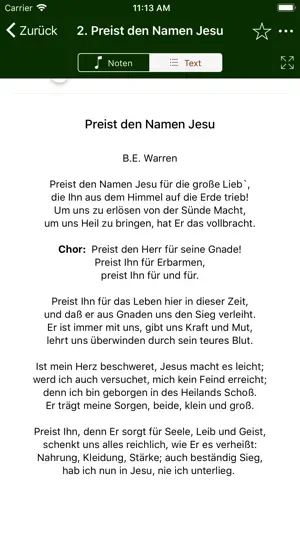Evangeliumsklänge screenshot 2