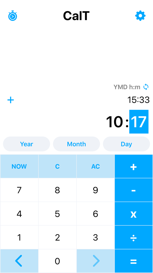#1. CalT - Date & Time Calculator (iOS) 由: Vladislav Kovalyov