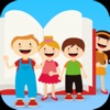 Cartoon animal world icon