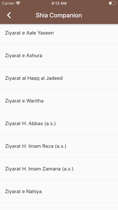 Screenshot #3 pour Shia (Ithna Ashari) Companion