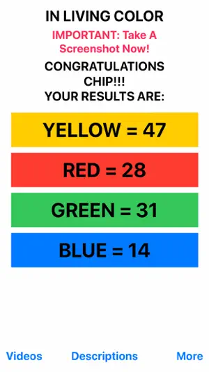 Colors Survey screenshot 3