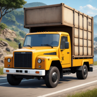 Cargo Truck drive simulation