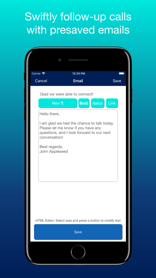 #4. SwiftCall: Auto Dialer & CRM (iOS) 由: The Basic Software Company