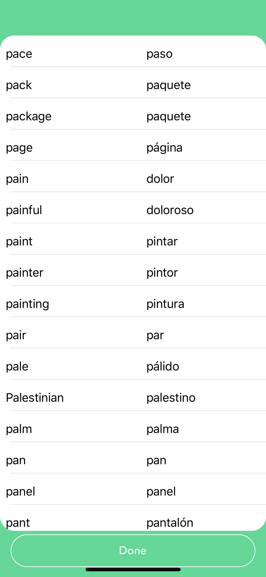 English - Spanish 3000 screenshot 5