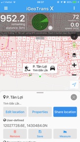 iGeoTrans X screenshot