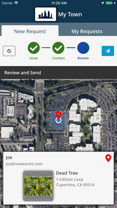 VUEWorks: CitizenVUE iPhone screenshot 4 - Productivity app