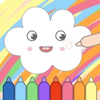 赤ちゃんのぬりえゲーム - 手を汚さないの塗り幼児絵着色