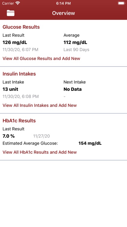 Glucometer: Diabetes Tracking