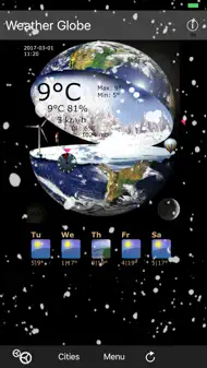Weather Globe iphone bilder 2