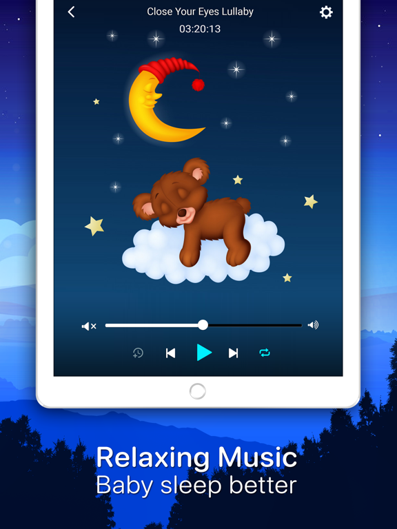 Lullaby Songs for Sleep iPad screenshot