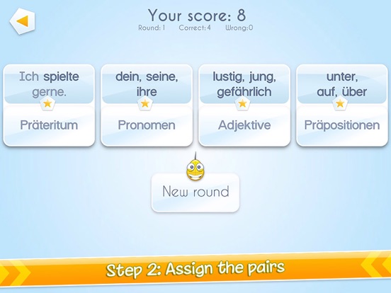 Grammatik Duell iPad screenshot