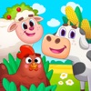 Farm for toddlers & kids icon