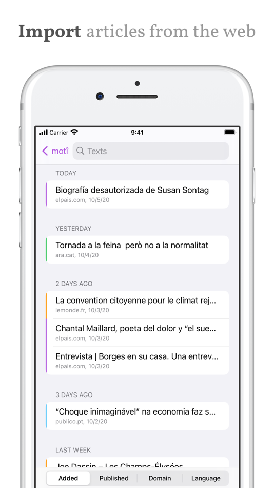 #6. motî (iOS) Door: Jan Berkel