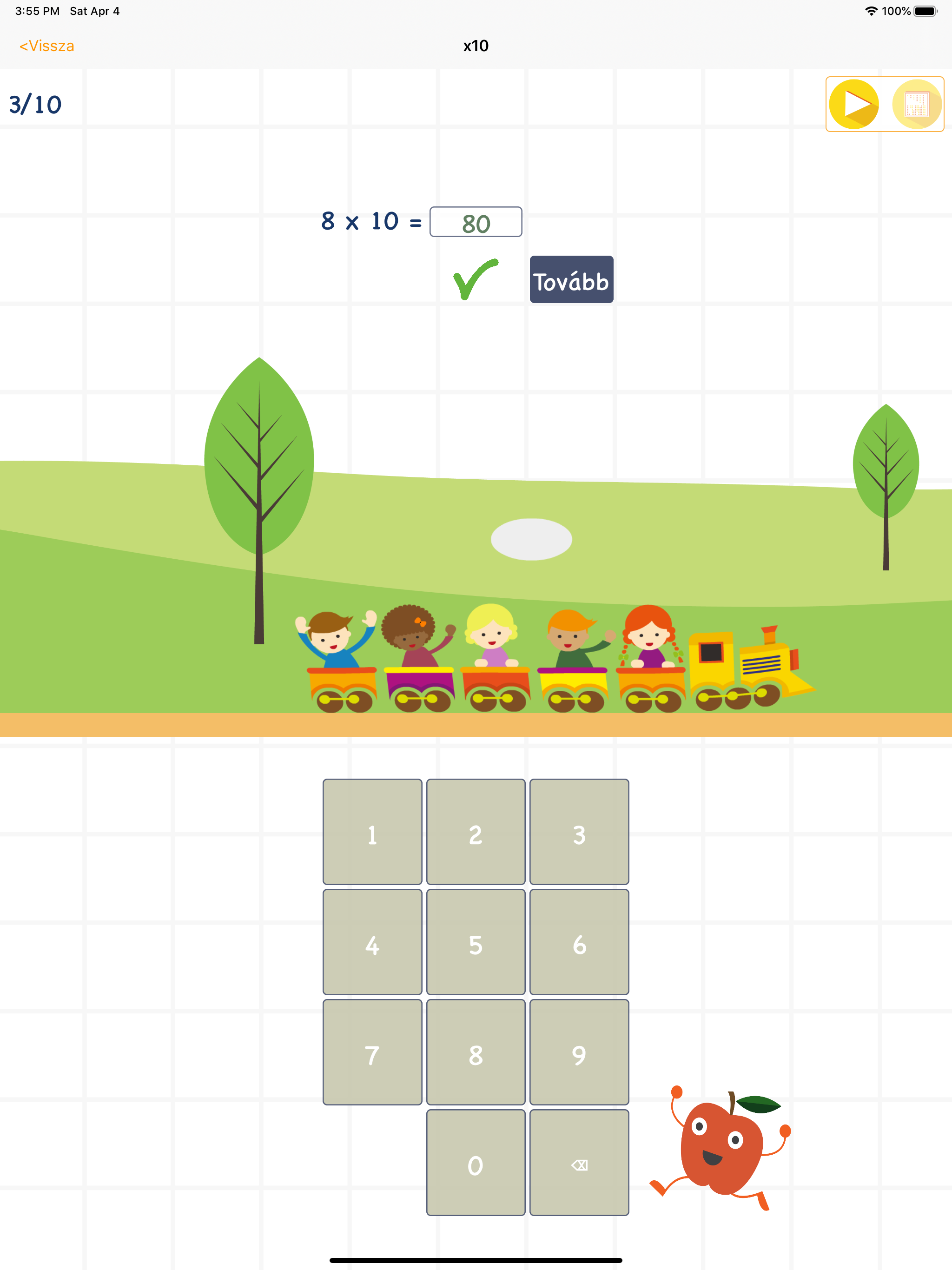 Klatt-Szorzótábla screenshot 8