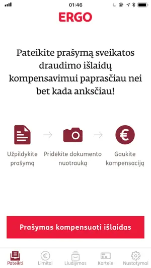ERGO Lietuva screenshot 1