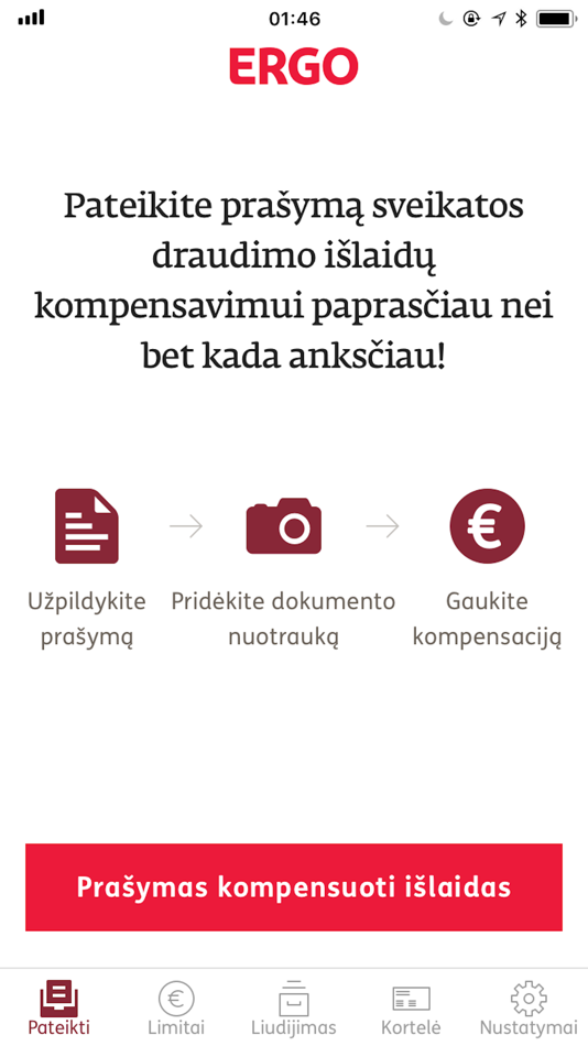 #1. ERGO Lietuva (iOS) Podle: ERGO Insurance SE Latvijas filiāle