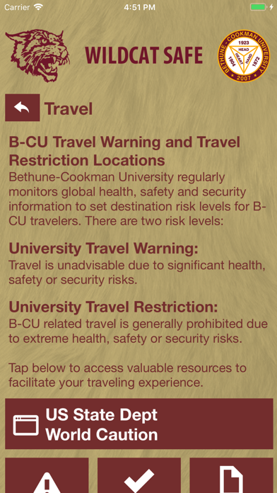 Wildcat Safe iPhone screenshot 8 - Education app