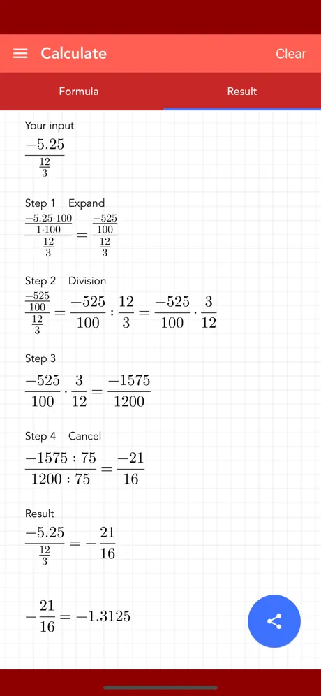 Reduce Fraction