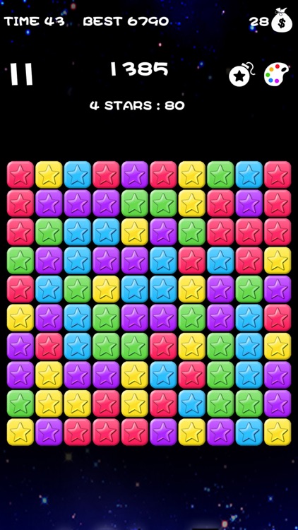 Popping Stars-classic game