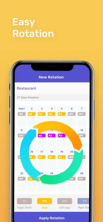 Shift Day Work Calendar: Screenshot 3 von 7