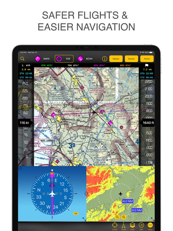 Screenshot #4 pour FlyGo Air Navigation