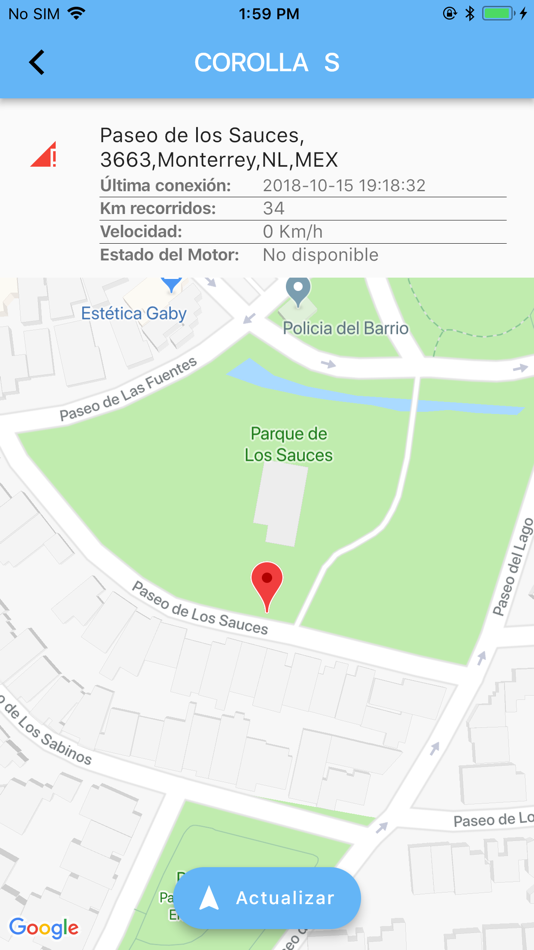 #4. LSI Tracking (iOS) By: ITELTEQ S. de R.L de C.V