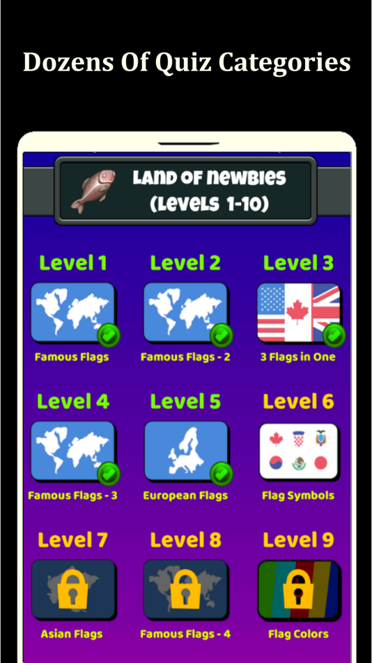 #6. Flag Quiz - Trivia Game (iOS) Podle: Sumeyye Gumus Uzun
