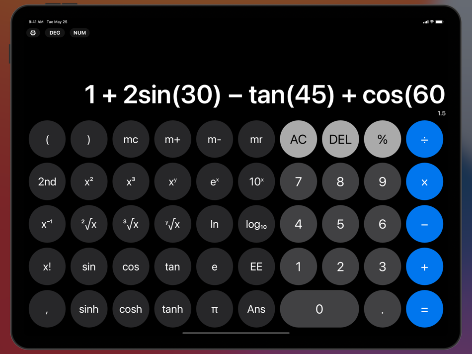 #4. Calculator Plus v2 (macOS) 来自: Wern Jie Lim