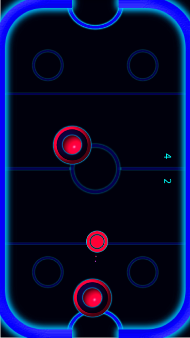 Screenshot #2 pour Air Hockey Blue