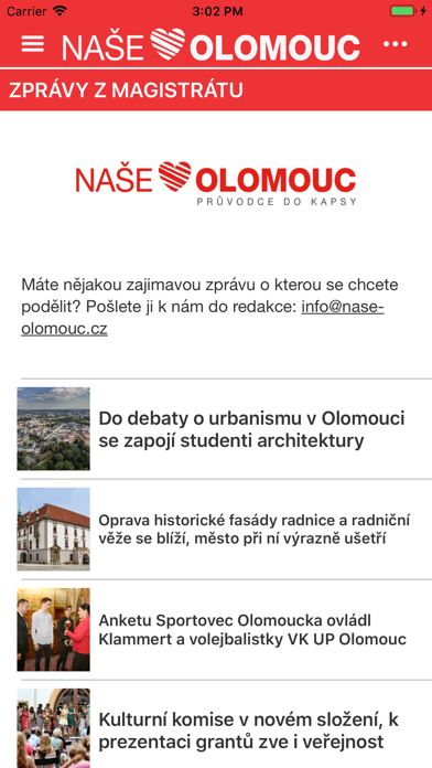 Naše Olomouc Screenshot