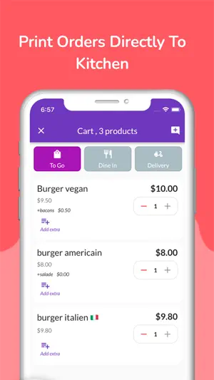 Take orders POS Print System screenshot 3