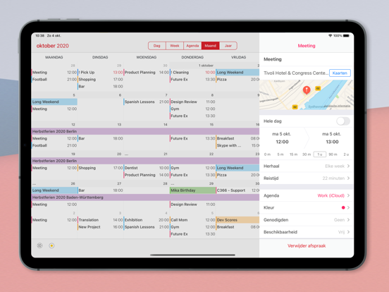 Calendar 366 iPad app afbeelding 5
