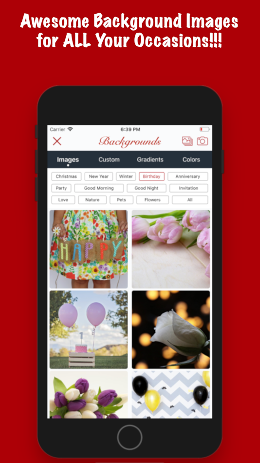 #4. Greeting Card Invitation Maker (iOS) 由: Shreya Dutta Chowdhury