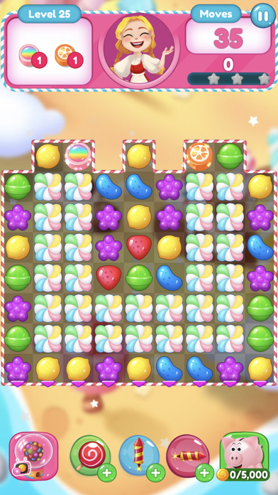 Sweet Candy Bomb: Match 3 Game Screenshot