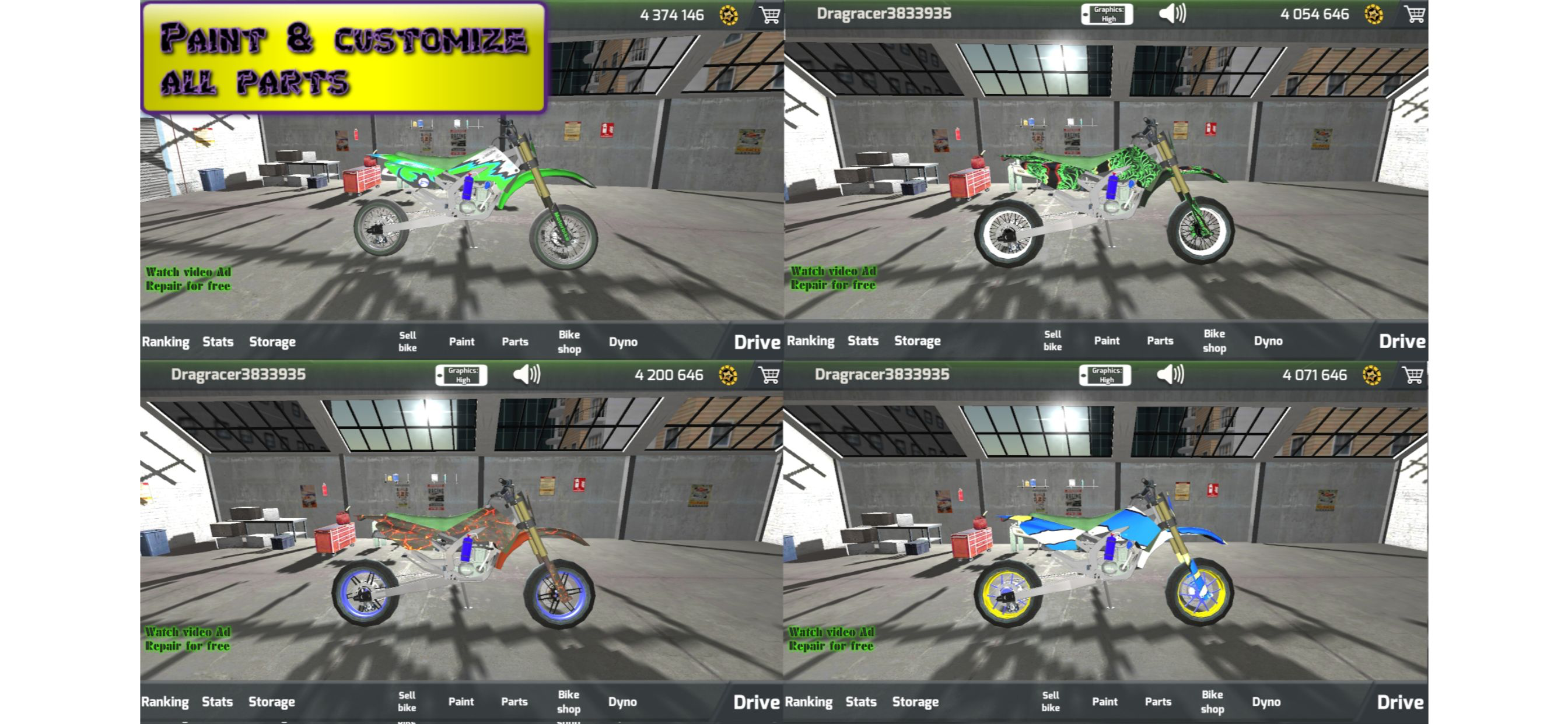 Drag Bike Racing: Nitro Wars