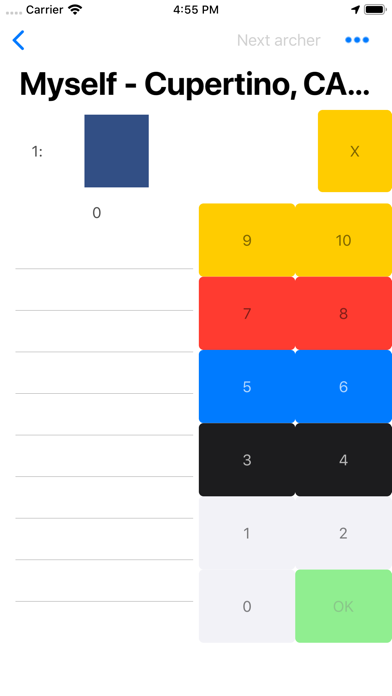Screenshot #3 pour Archery Sheet