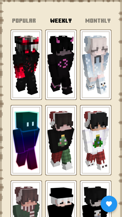 Skins for Minecraft : Skin Hub Screenshot