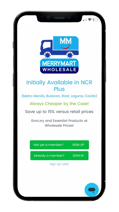 MM Wholesale Screenshot